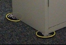 Close up of safety slides